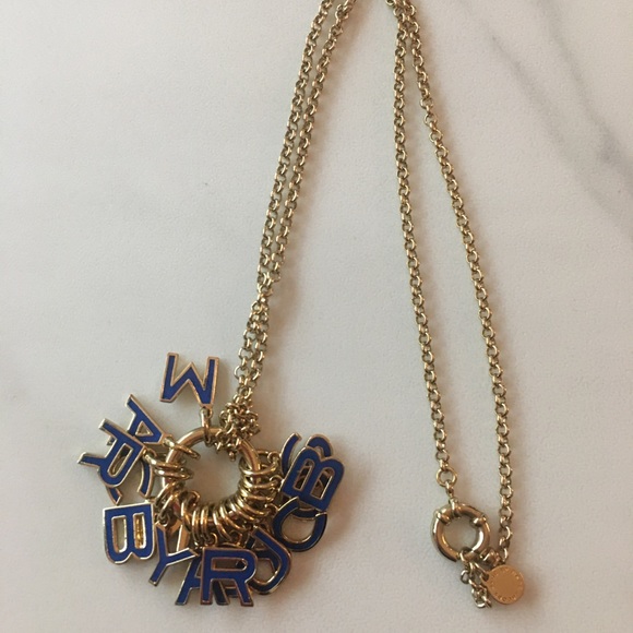 Long Marc Jacobs logo Statement Necklace - Picture 2 of 3